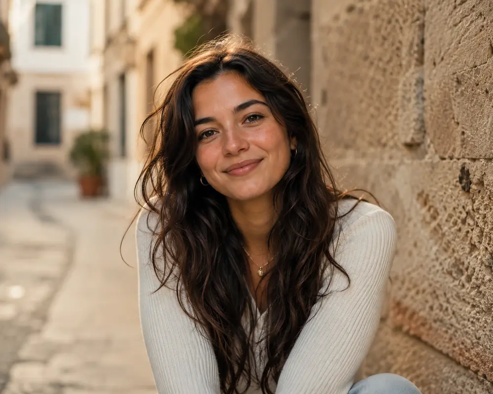 Retrato personal natural realizado en Málaga